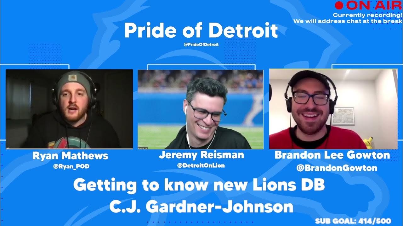 Why . Gardner-Johnson is a 'perfect fit' for Detroit Lions - YouTube