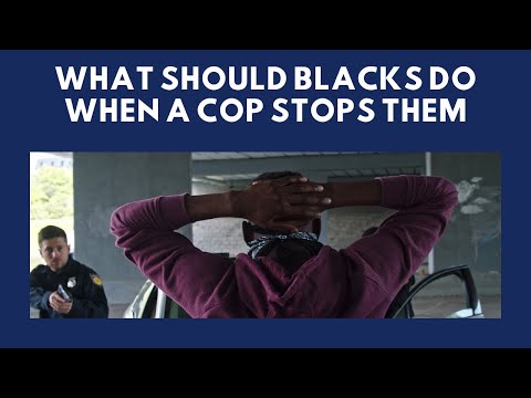 What African Americans Should Do During A Cop Stop