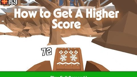How To Get A Higher Score In Snow Rider 3D
