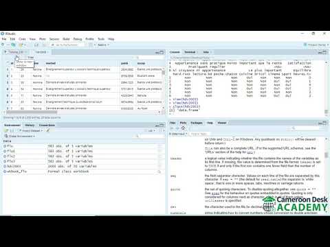 R Training Lesson 12: Data Frames