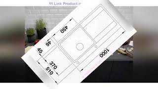 Get Special Price BLANCO Divon II 5 S-IF, kitchen sink for normal and flush installation, built-in