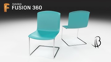 Furniture Design Speedrun 5 - Using Autodesk Fusion 360 - chair