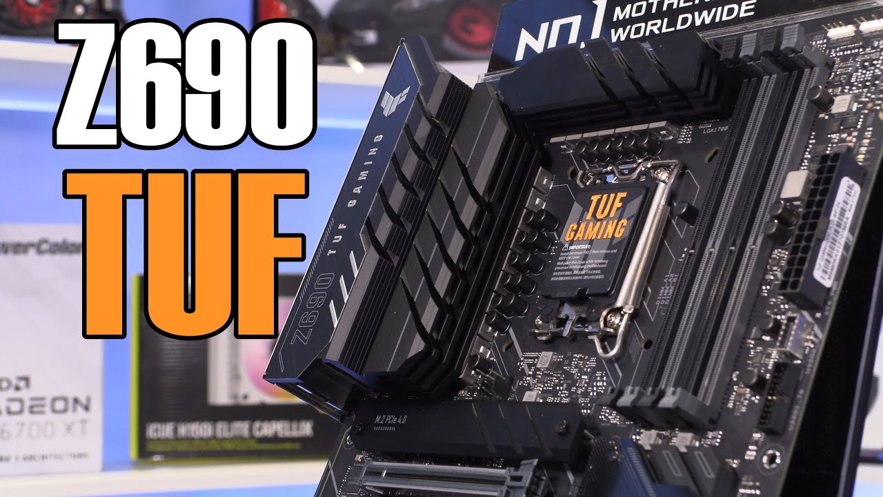 Asus TUF Z690 Plus Motherboard Preview YouTube