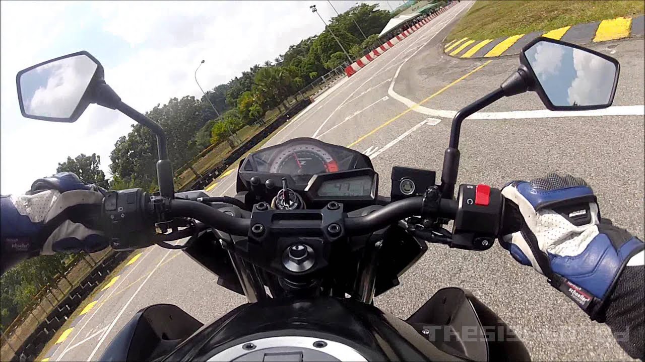 On-board: 2013 Kawasaki Z250 - YouTube