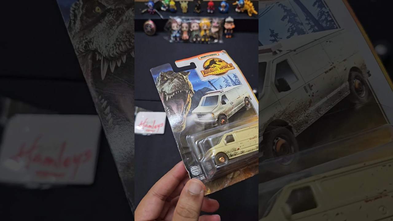 unboxing matchbox jurassic word car 