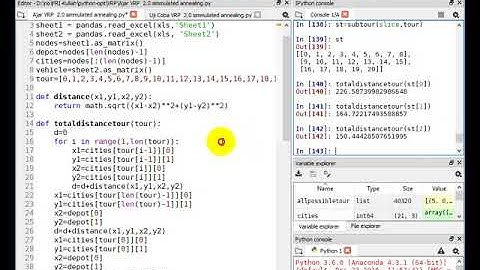 VRP with python 05 Total jarak tempuh seluruh subtour