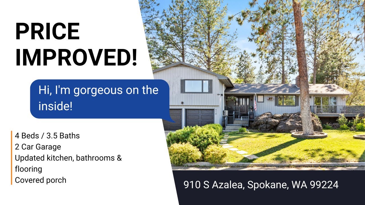 Home for Sale Spokane, Washington YouTube