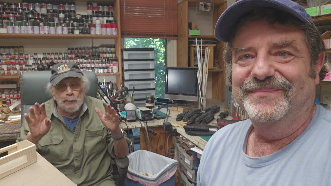 A Day In The Shop! Howard Zane is Building Me an O Scale Engine House!