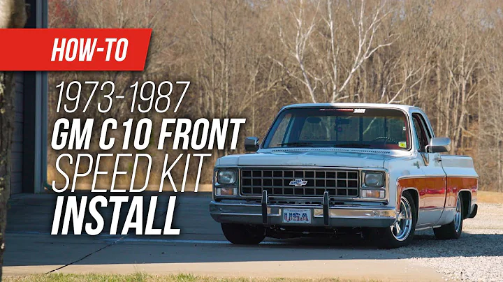 How To Install Detroit Speed's Front Speed Kit For The 1973-1987 GM C10 Truck