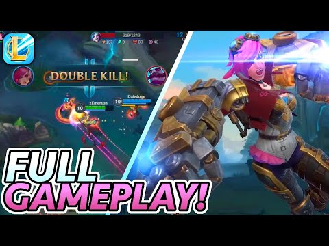 Jungling in Wild Rift! (Vi Full Gameplay + English Commentary) | League of Legends: Wild Rift Alpha