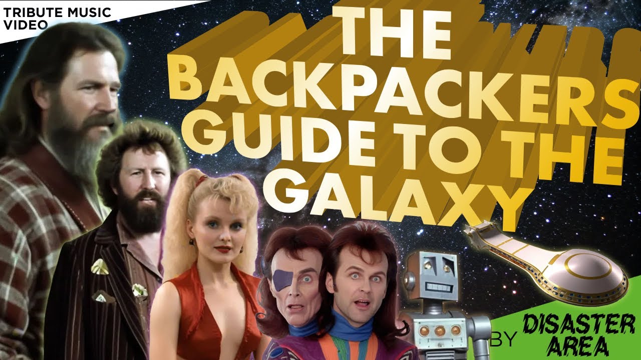 The Backpackers Guide to the Galaxy – Hitchhiker's Guide Theme Remix by Disaster Area | AI Video