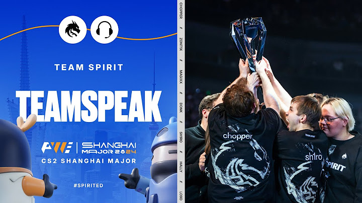 TEAM SPIRIT: SHANGHAI MAJOR 2024 TEAMSPEAK (ENG SUB)