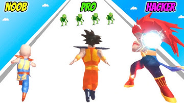 Fighters Run - NOOB vs PRO vs HACKER