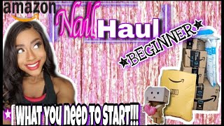 #Nailsupplyhaul #BeginnerNailSupplyHaul Nail Supply Haul| BEGINNER ESSENTIALS!!| My First Video