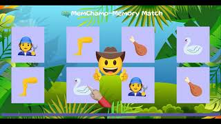 🌟 "Memory Match" - The Ultimate Emoji Pairs Challenge for Kids! screenshot 2