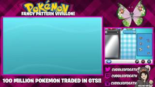 Pokemon X and Y offering 'Fancy Pattern Vivillon' – Eggplante!
