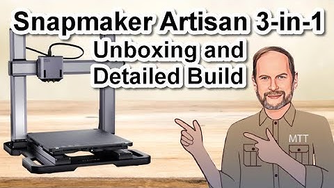Unboxing and Detailed Build of the Snapmaker Artisan 3-in-1 3D Printer