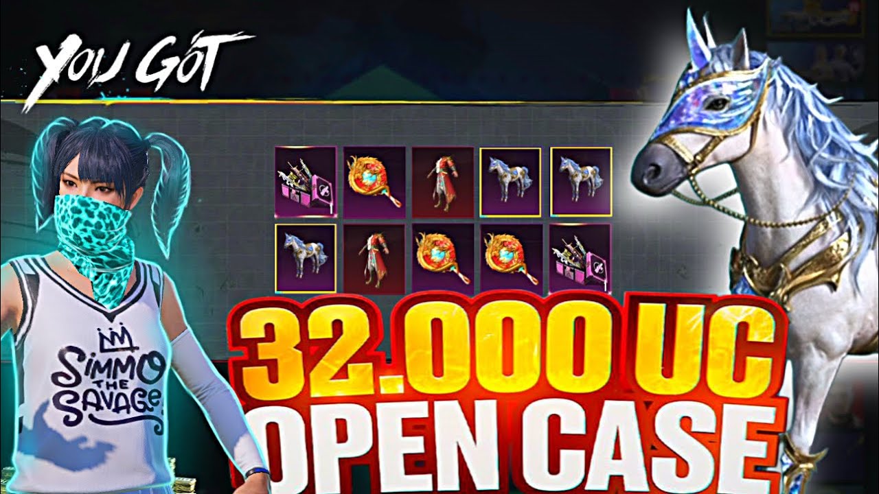 32.000 UC OPEN CASE 🔥 YANGI KELGAN RULETKANI OCHAMIZ 😳 OMAD KERAK EMAS 🤝