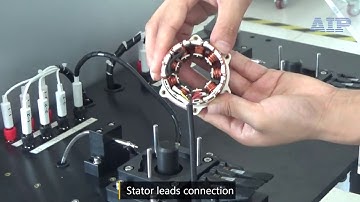 BLDC motor stator winding testing machine