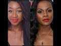 Tika Sumpter inspired simple Red Lip Make Up Look