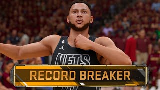 Breaking NBA Records - NBA 2K23 Ben Simmons My Career Revival Ep. 13