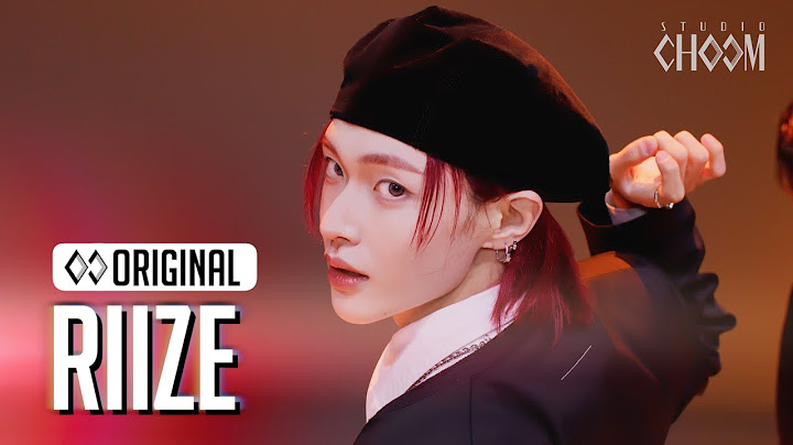 RIIZE(라이즈) 'Bag Bad Back' (4K) | STUDIO CHOOM ORIGINAL