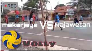 volly |Rajawetan VS Mekarjaya