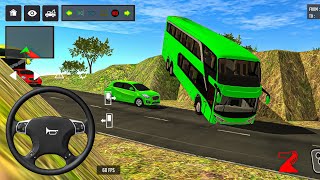 🔥EURO COACH BUS CRASHED! 😱🚌 | CRAZY BUS ACCIDENT & NEW MOD UPDATE | BUS SIMULATOR INDONESIA #bussid  screenshot 5