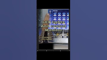 LED lighting and control display