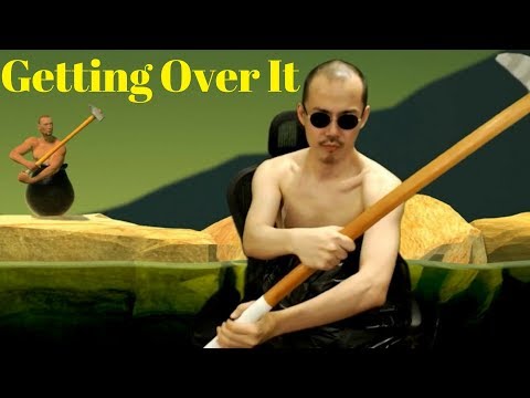 Top Getting Over It with Bennett Foddy clips on Twitch, all time