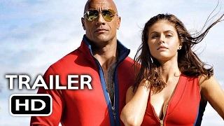 Baywatch Super Bowl Trailer (2017) Dwayne Johnson, Zac Efron Comedy Movie HD