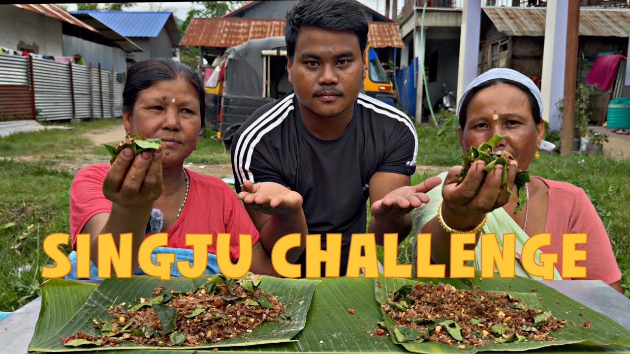 Singju challenge😁 ||emabok vs ema||