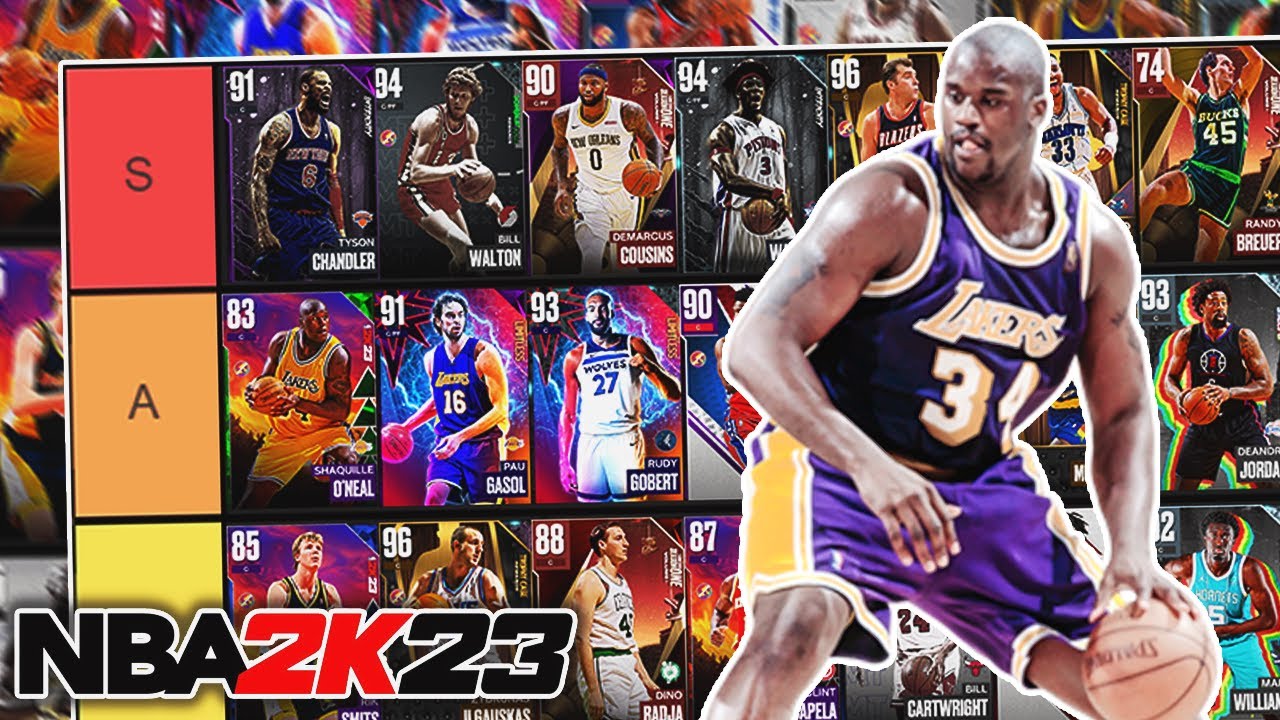 Nba 2K23 MyTeam Best Centers Tier List!! YouTube
