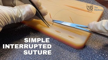 Simple Interrupted Suture- learn Suture Techniques