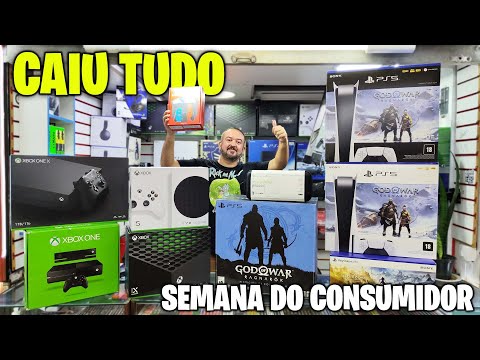 PS5 CAIU, STEAM DECK CAIU, XBOX X CAIU, PREÇOS NUNCA VISTO ANTES NA SANTA  IFIGENIA. 