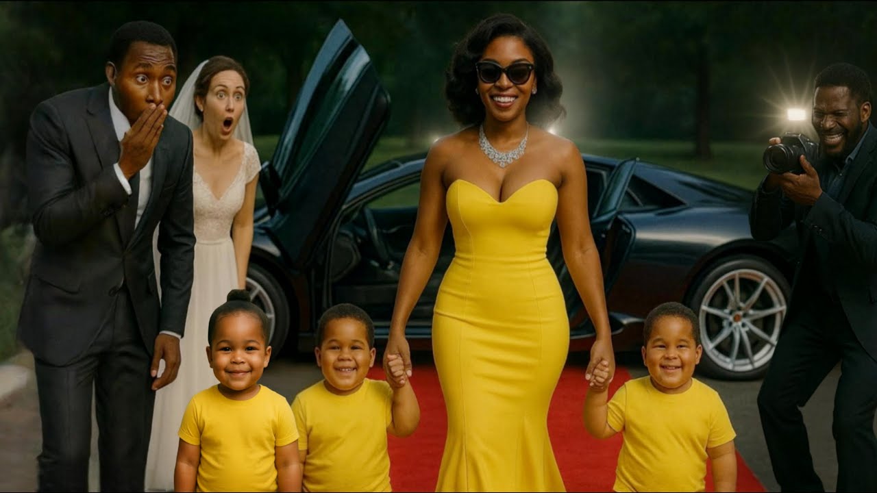 He Invited His Poor Ex-Wife To His Wedding To Disgrace Her, But She Came In A Lamborghini + Triplets