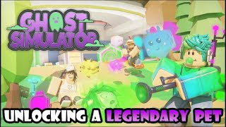 Roblox Ghost Simulator - Unlocking a Legendary Pet + Codes