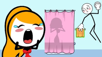 Mr Long Hand (WEEGOON) | All Levels 1 - 20 | Funny Stickman Puzzle Game