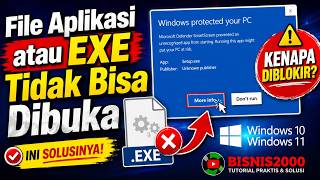 File Aplikasi EXE Tidak Bisa Dijalankan di Windows? Fix 100% Berhasil!
