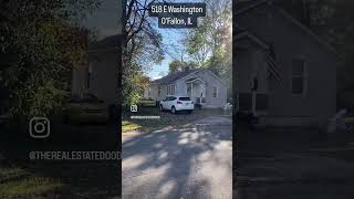 @TheRealEstateDood gives us a street tour of 518 E Washington Street in O'Fallon, IL. Thanks, Dood!