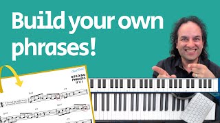 II V Improvisation - build your own phrases