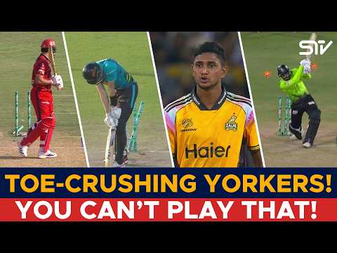 TOO GOOD! Deadly Yorkers That Lit Up HBL PSL 11 | MZ1J