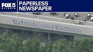 AJC going digital only | FOX 5 News screenshot 1