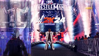 Shawn Michaels vs The Undertaker Wrestlemania 25 - WWE 2K24 (Full Match w/ Entrances in 4K60) - PC