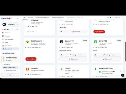 Functional Demo of clover: An overview of Meztli.ai