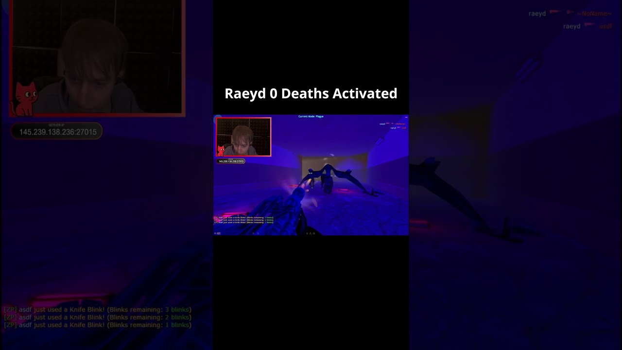 RaeydZone активирует 0 смертей в CS 1.6 Zombie Plague!!!