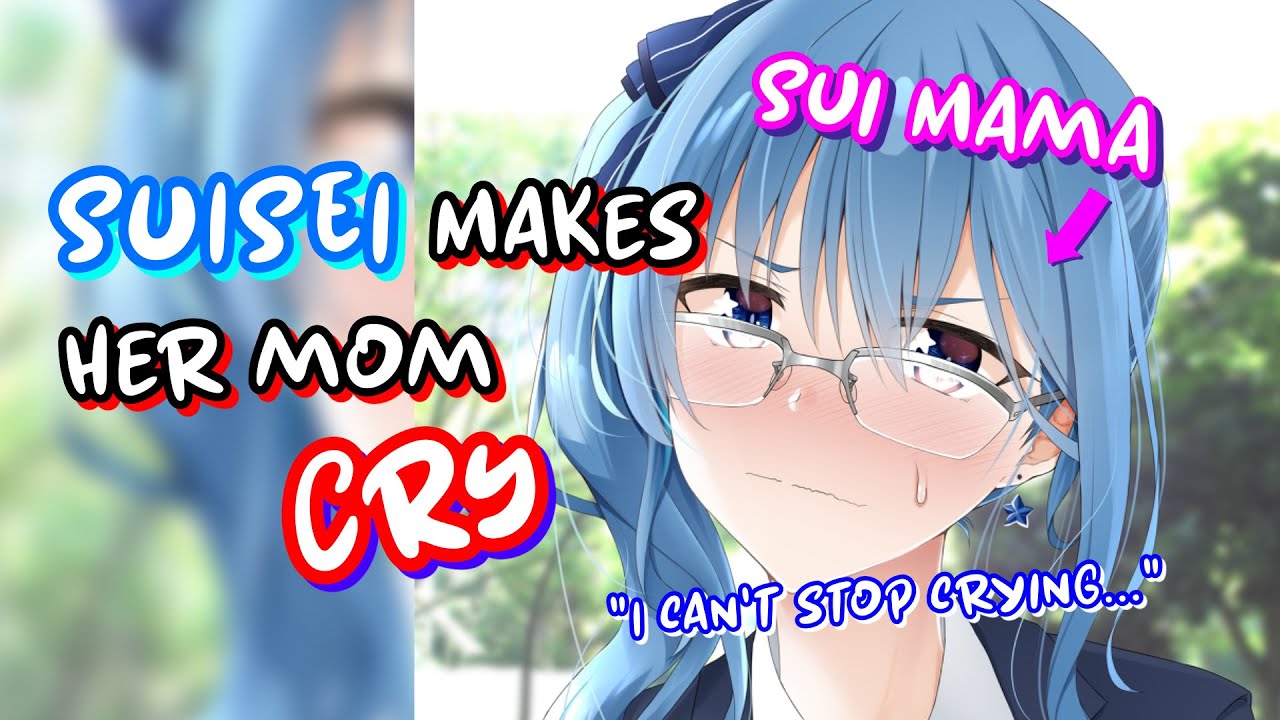 Suisei Makes Her Mom So Proud That She Cries【Hololive | Hoshimati Suisei】
