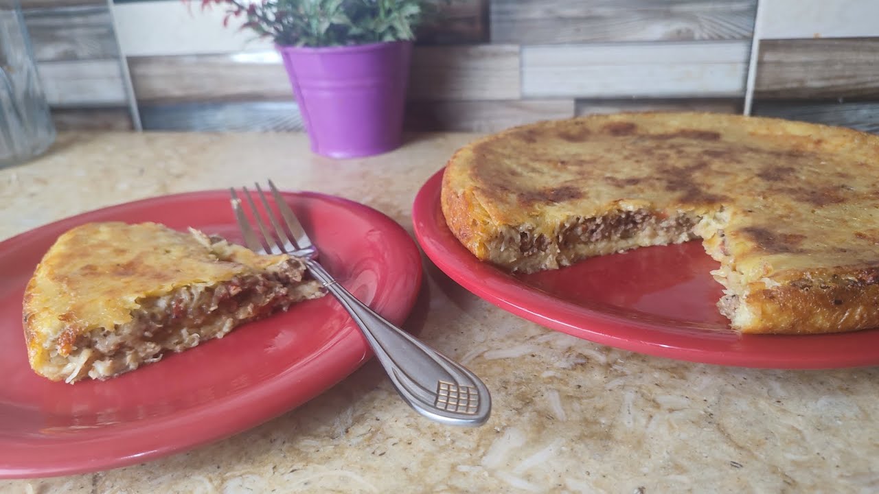 طريقة عمل واصفة بطاطس باللحمة المفرومة بأسهل طريقة وطعم تحفة وبطريقة اقتصادية جدا ❤️