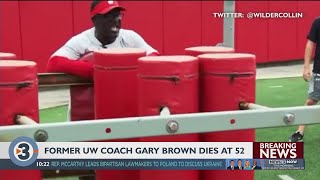Former Wisconsin Istant Coach Gary Brown Dies At 52