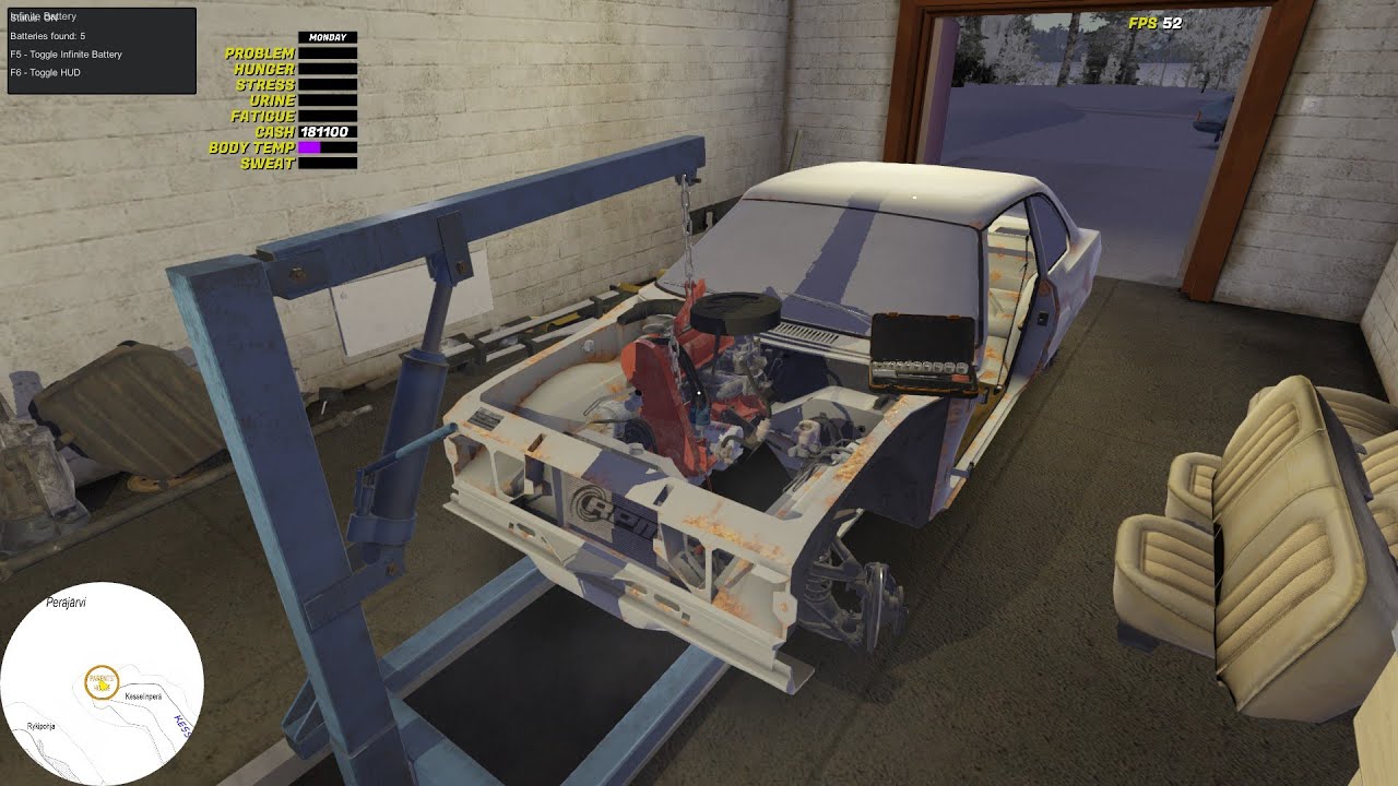 ASSEMBLY Corris Rivett (My winter car)